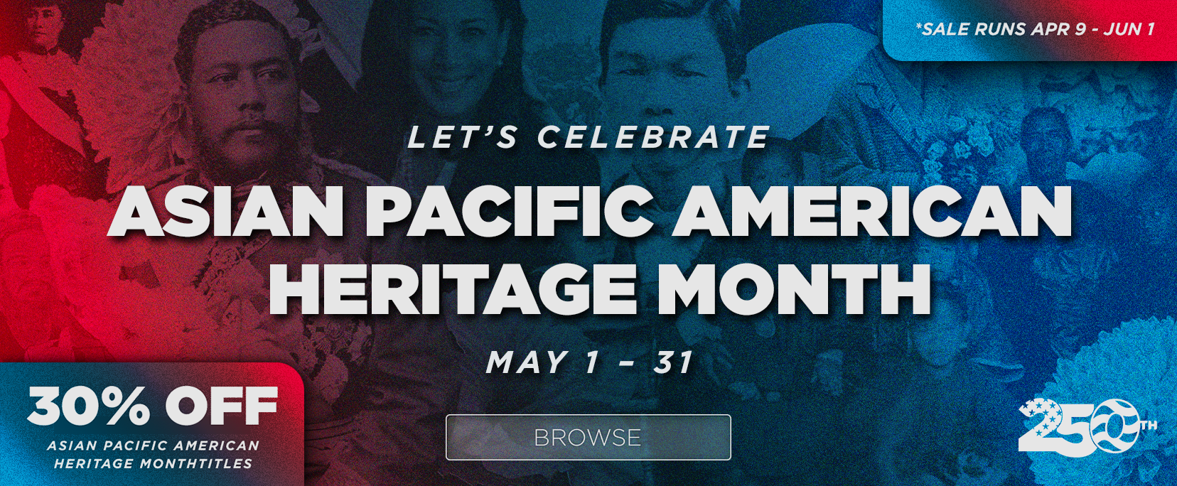 Asian Pacific American Heritage Month Sale