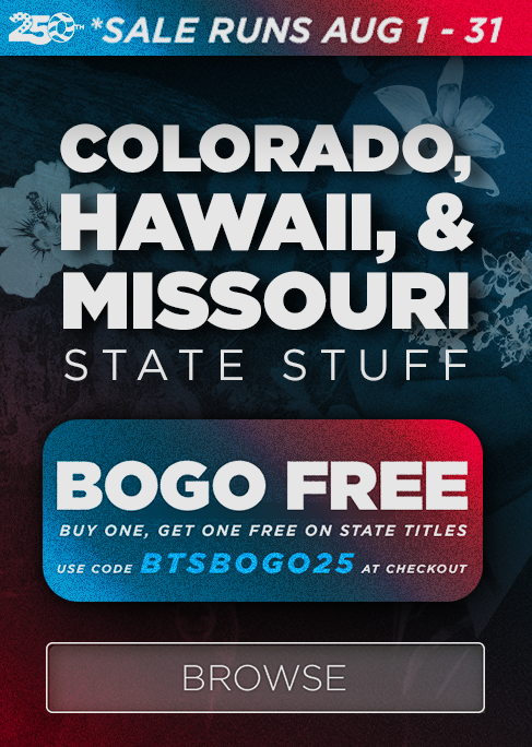 Colorado, Hawaii, & Missouri State Stuff - BOGO