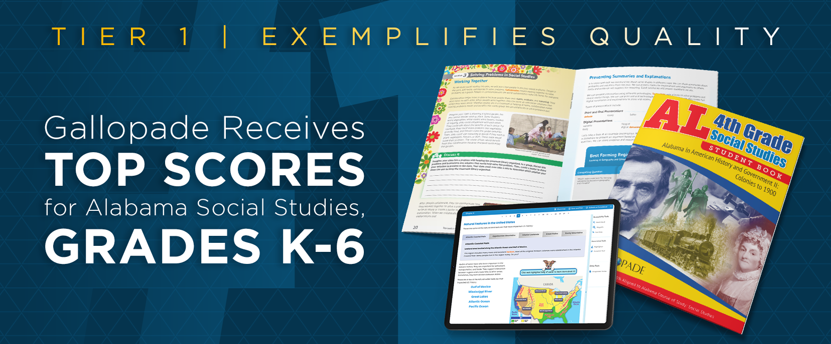 Gallopade Alabama Tier 1 Approved