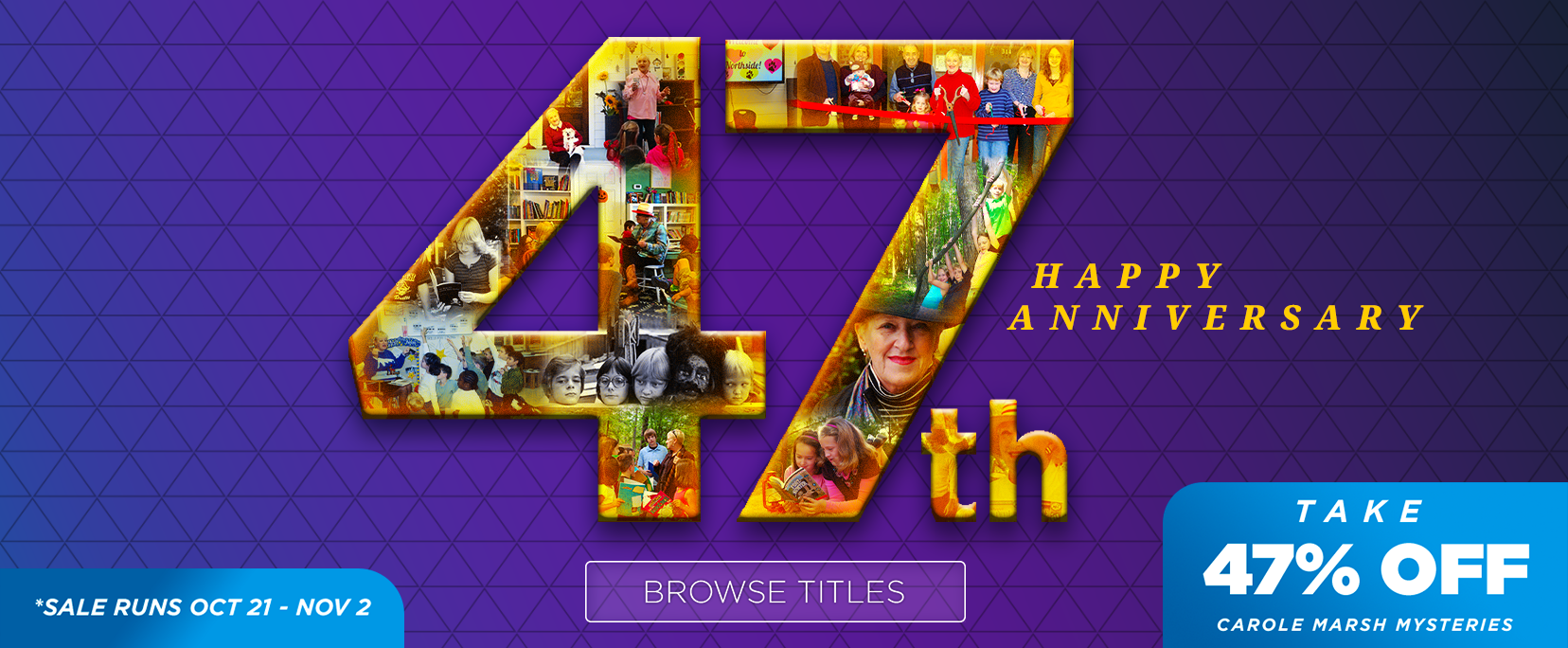 47th Anniversary Sale
