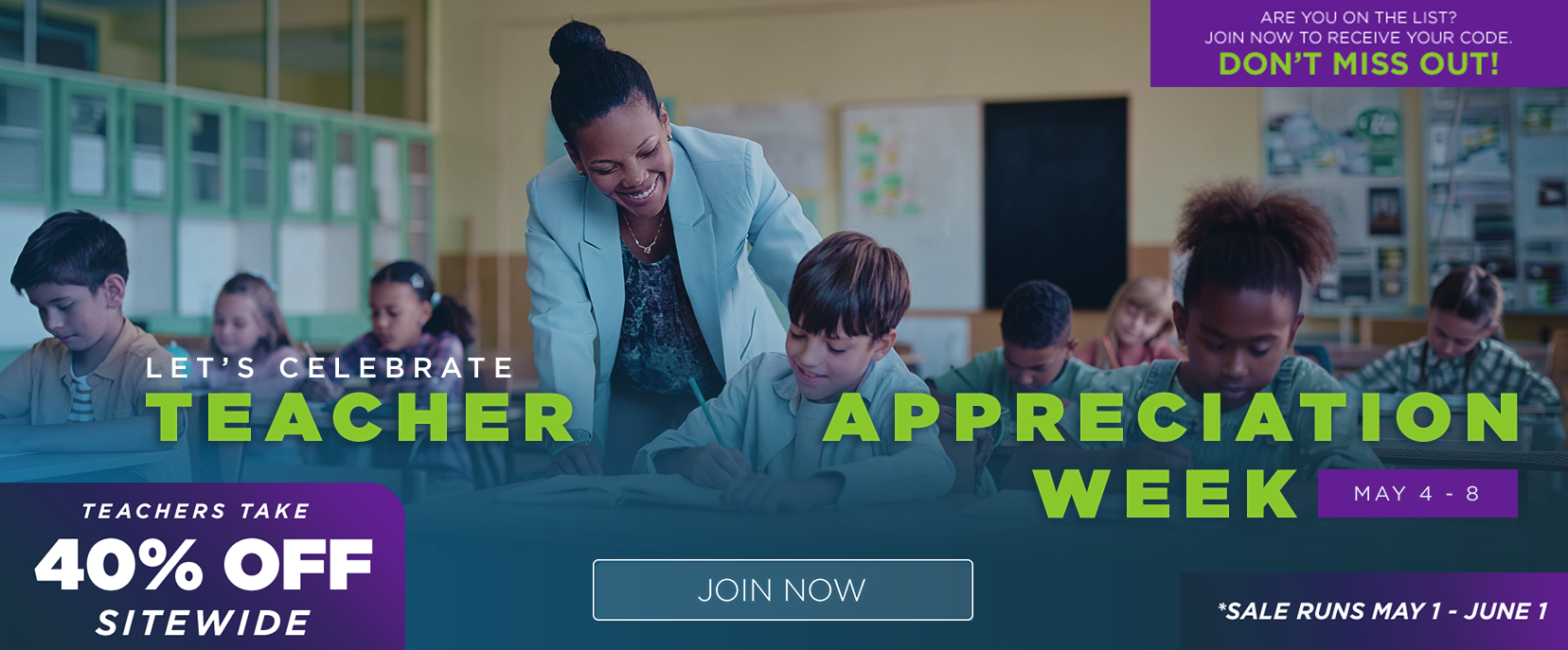 Teacher Appreciation Week  Sale
