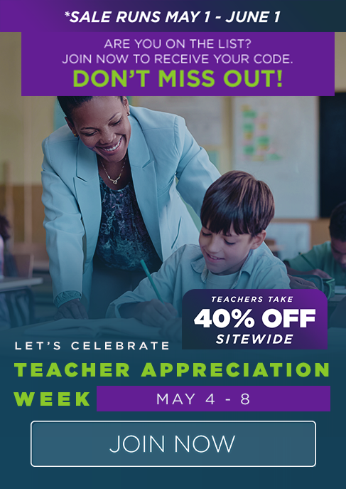 Teacher Appreciation Week Sale