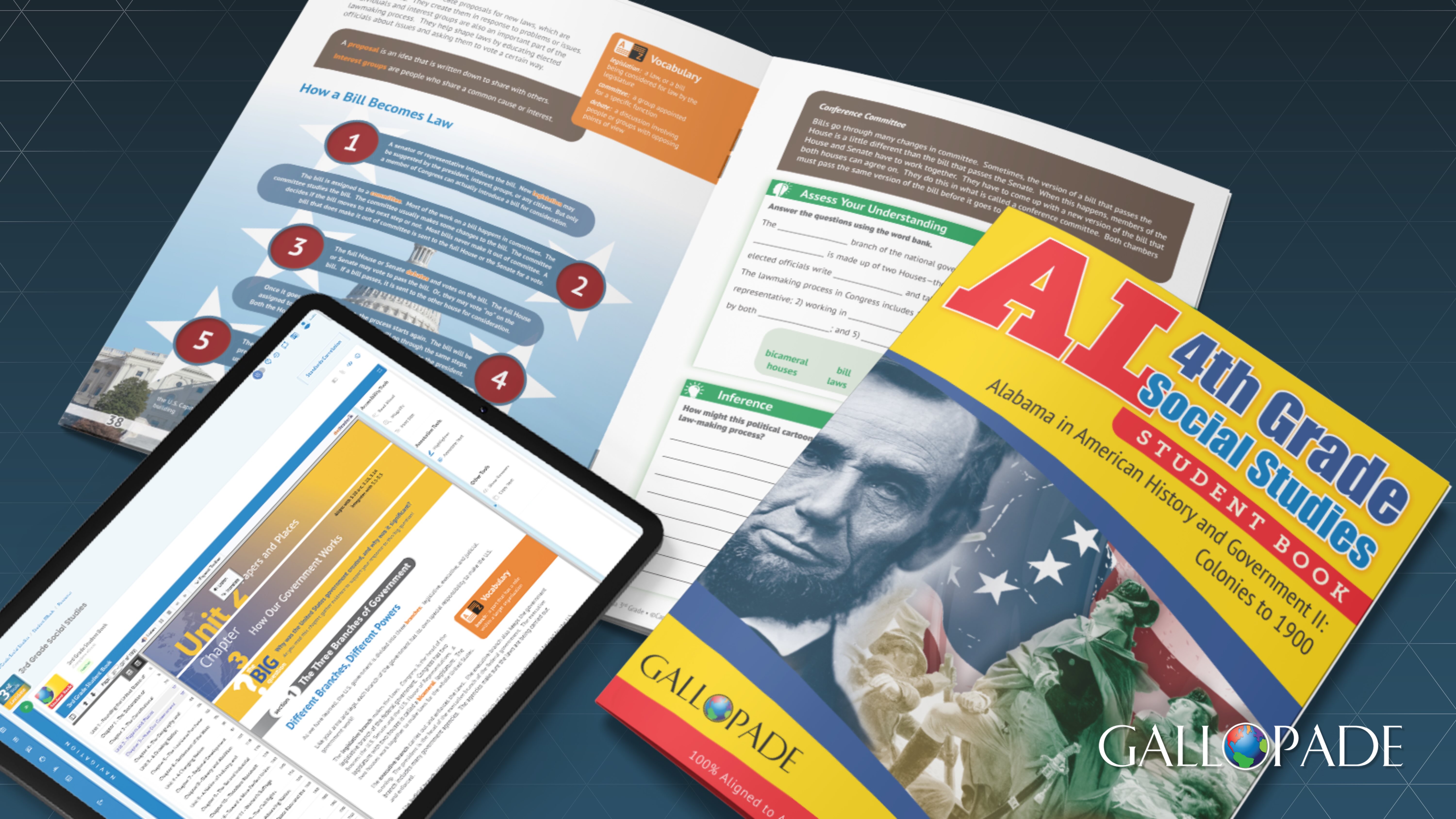 Gallopade's new Alabama curricula