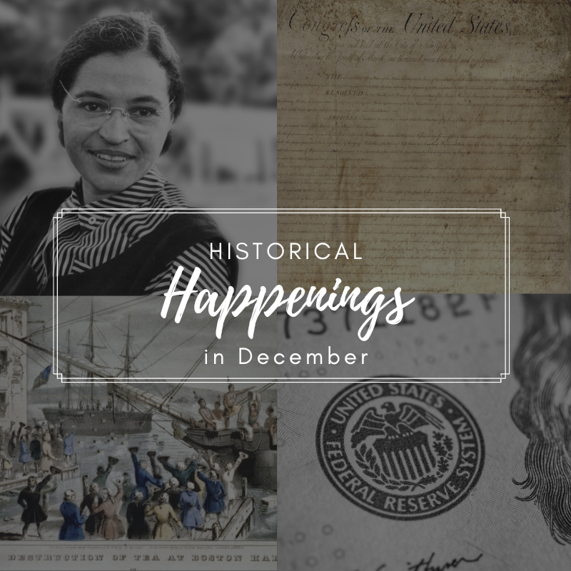 Historical Happenings in December