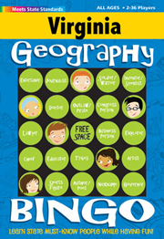 Virginia Geography Bingo Game!