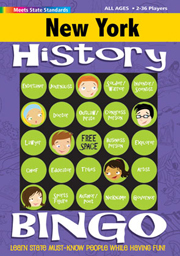 New York History Bingo Game