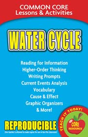 Water Cycle – Common Core Lessons & Activities
