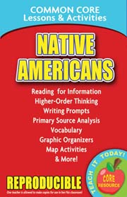 Native Americans – Common Core Lessons & Activities