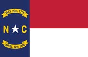North Carolina Flag Poster