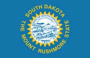 South Dakota Flag Poster