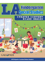 Louisiana Kindergarten Social Studies Curated Content Board Image Pack