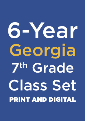 Georgia Social Studies 7th Grade Print+Digital Class Set [6-Year Adoption]