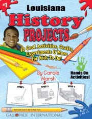 Louisiana History Projects - 30 Cool Activities, Crafts, Experiments & More for Kids to Do to Learn About Your State!