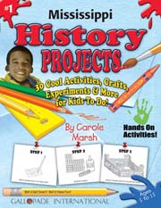 Mississippi History Projects - 30 Cool Activities, Crafts, Experiments & More for Kids to Do to Learn About Your State!