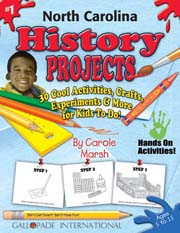 North Carolina History Projects - 30 Cool Activities, Crafts, Experiments & More for Kids to Do to Learn About Your State!