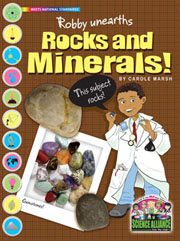 Robby Unearths Rocks and Minerals