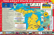 The Michigan Experience Poster/Map!