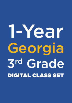 Georgia Social Studies 3rd Grade Digital Class Set [1-Year License]