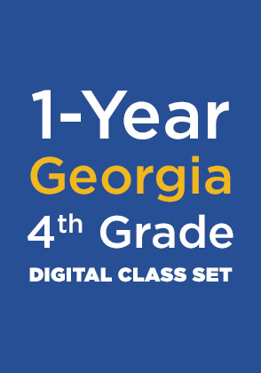 Georgia Social Studies 4th Grade Digital Class Set [1-Year License]
