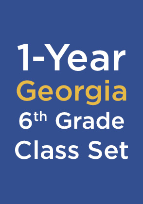 Georgia Social Studies 6th Grade Print+Digital Class Set [1-Year Purchase]