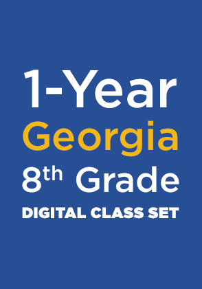 Georgia Social Studies 8th Grade Digital Class Set [1-Year License]